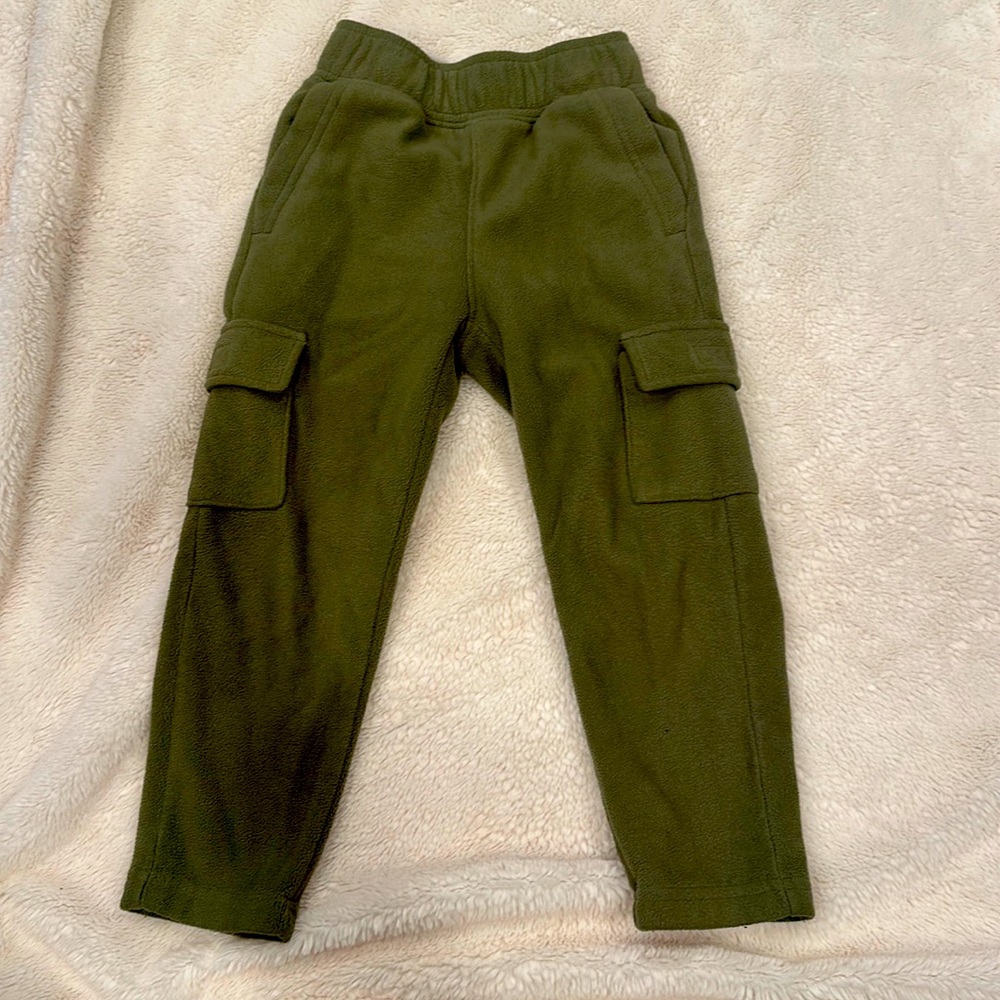 Fleece cargo style pants Old Navy